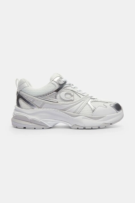 Superge Coach Mesh Sneaker siva barva, CAQ29