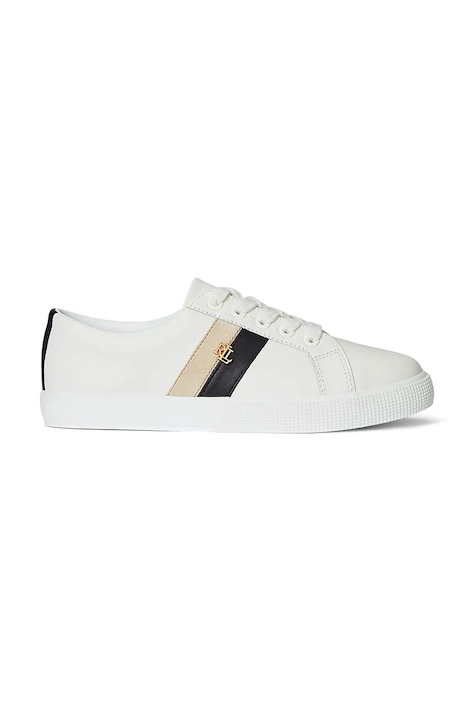 Lauren Ralph Lauren sneakers din piele Janson II culoarea alb, 802979187001