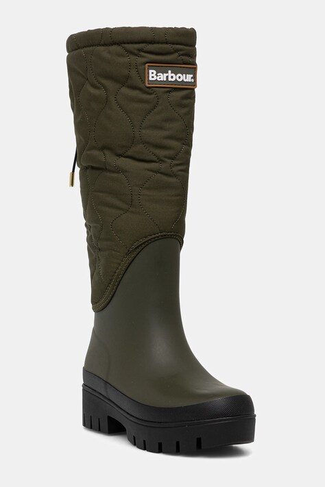 Гумени ботуши Barbour Marnie в зелено LRF0117OL71
