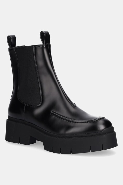 HUGO cizme Kris culoarea negru, cu platformă, 50548214
