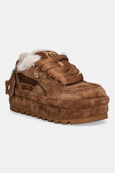 Naked Wolfe sneakersy zamszowe Beau kolor brązowy Beau Tan Suede