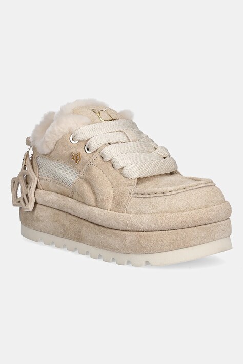 Naked Wolfe sneakersy zamszowe Beau kolor beżowy Beau Ice Suede