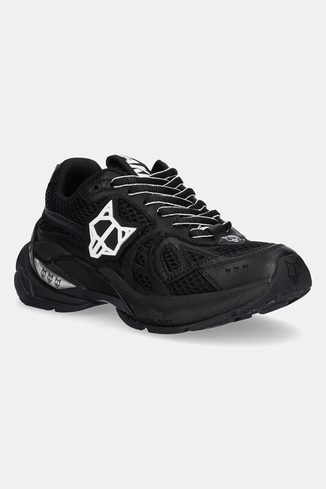 Naked Wolfe sneakersy Smash damskie kolor czarny Smash Double Black Mesh