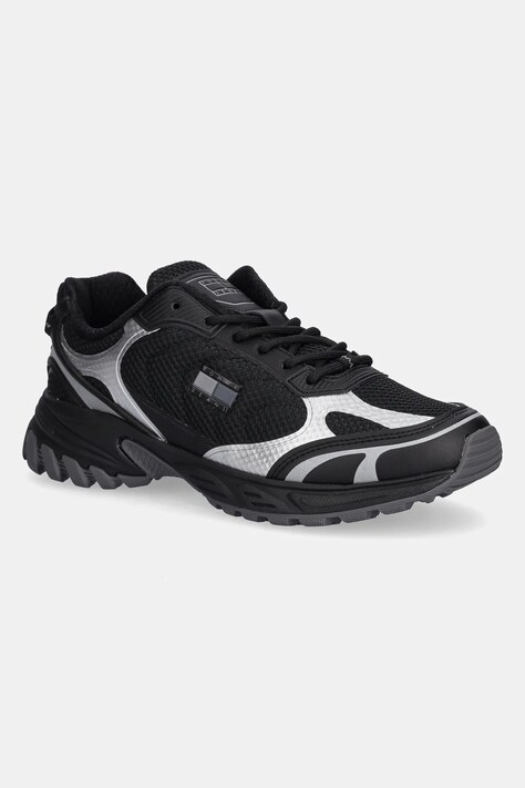 Αθλητικά Tommy Jeans TJW OUTDOOR RUNNER χρώμα: μαύρο, EN0EN02859