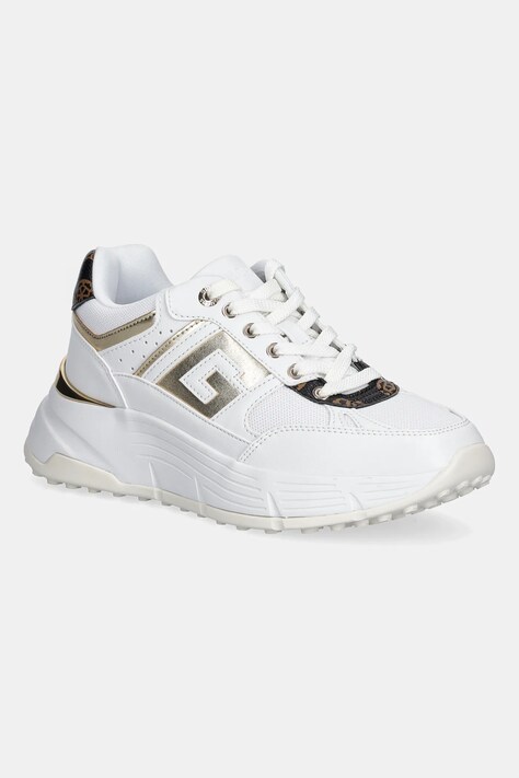 Guess sneakers FONZI culoarea alb, FLTFON FAB12
