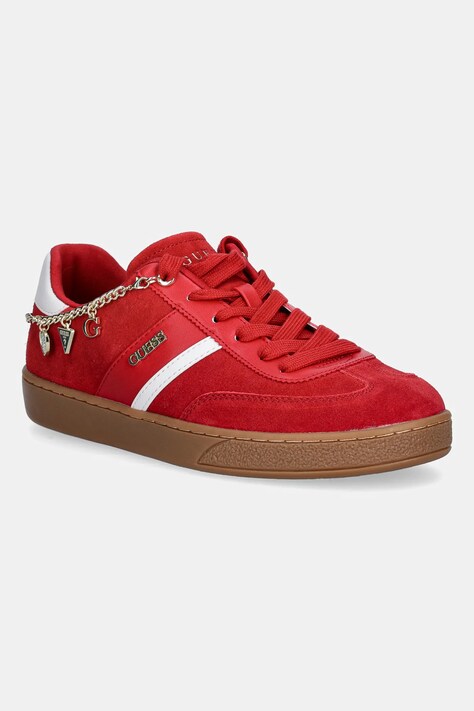 Guess sneakersy NAOKO damskie kolor czerwony FLTNAO SUE12