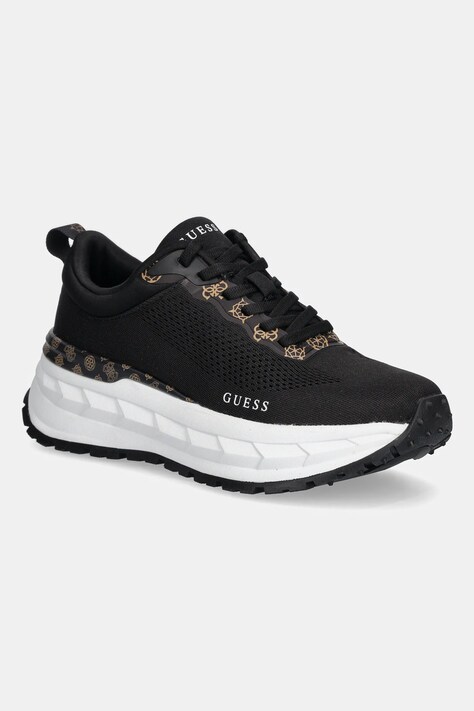 Αθλητικά Guess RUNIT2 χρώμα: μαύρο, FLTRT2 FAB12