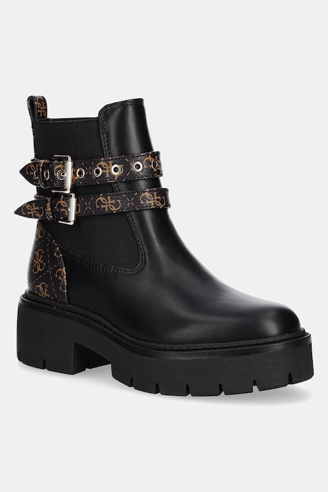 Ботинки Guess SADRINO цвет чёрный на плоском ходу FLTSDR FAL10
