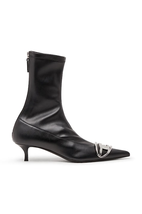 Diesel botki D-Venus Kittie Bt damskie kolor czarny na szpilce Y03409-PR818-T8013