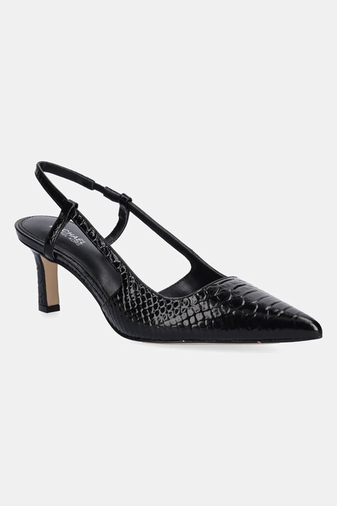 MICHAEL Michael Kors stilettos de piele Alora culoarea negru, 40T5AOMS1L.001