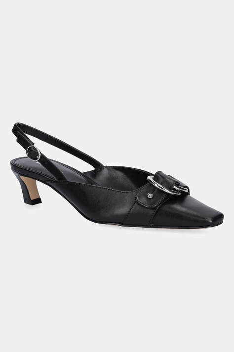 MICHAEL Michael Kors stilettos de piele Jaden culoarea negru, 40T5JDMS2L.001