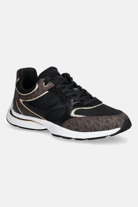 Αθλητικά MICHAEL Michael Kors Riley χρώμα: καφέ, 43S5RLFS2B.212