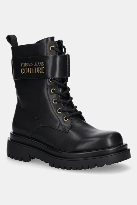 Versace Jeans Couture workery kolor czarny na platformie 79VA3S64 71570 899