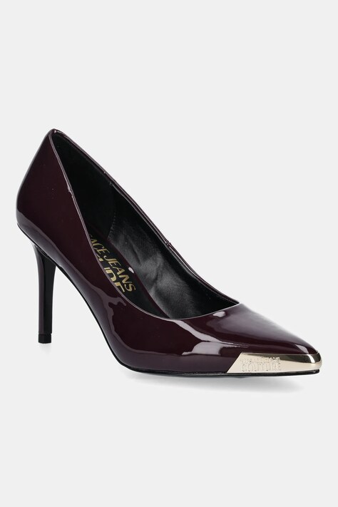 Versace Jeans Couture szpilki kolor fioletowy 79VA3S50 ZS859 317