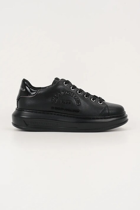 Karl Lagerfeld sneakersy skórzane KAPRI damskie kolor biały KL62539K