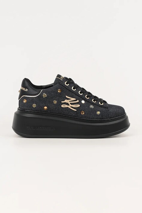 Karl Lagerfeld sneakersy ANAKAPRI damskie kolor czarny KL63528D
