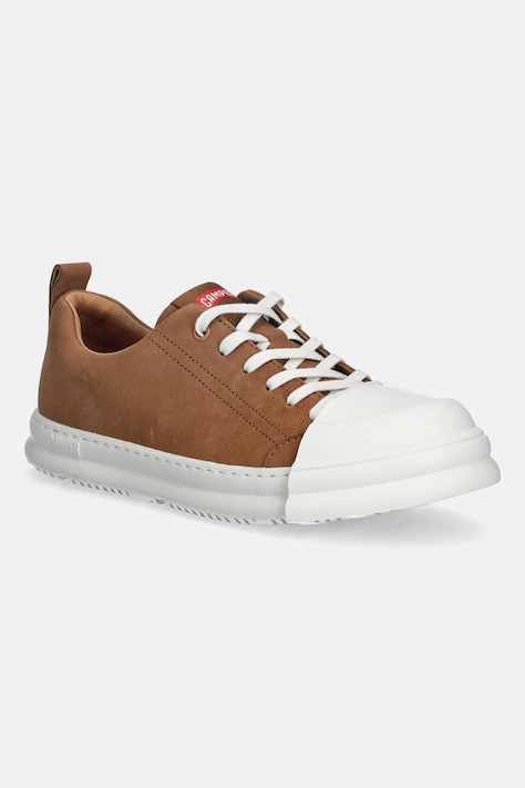 Παπούτσια τένις από nubuck Camper Junction Runner χρώμα: καφέ, K201683-014