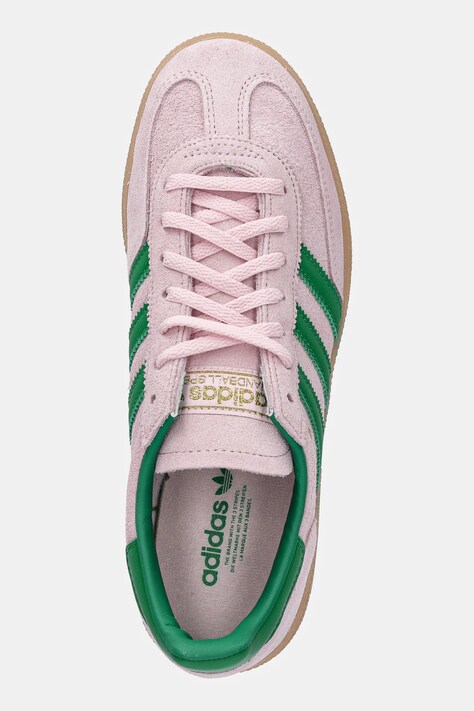 Замшеві кросівки adidas Originals Handball Spezial — AW25-OBD0Z6, рожевий — фото 4