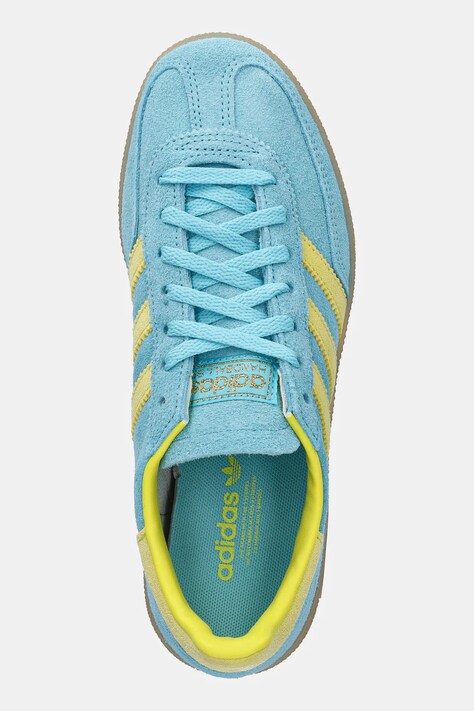 Замшеві кросівки adidas Originals Handball Spezial — AW25-OBD0Z7, бірюзовий — фото 4