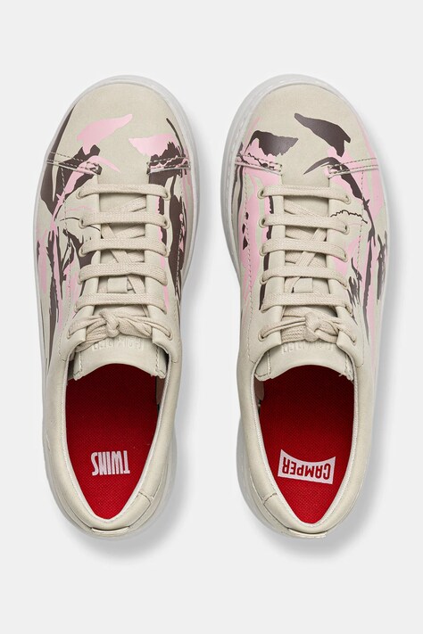 Camper sneakersy skórzane TWS kolor beżowy K200645-099