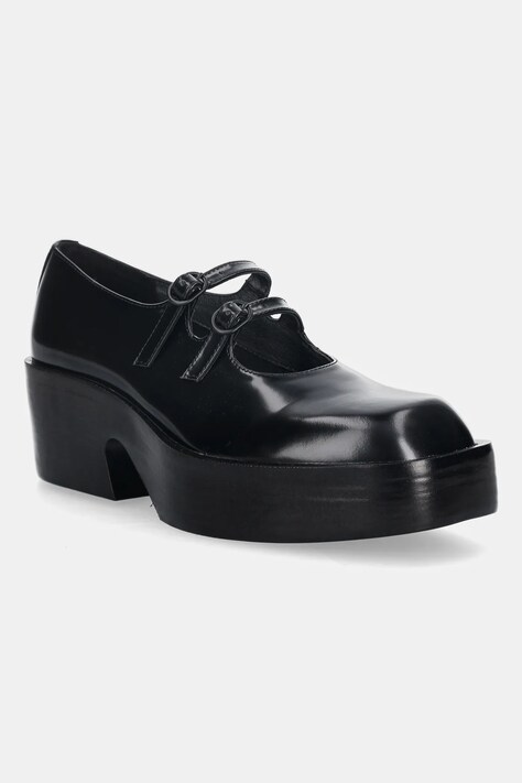 Camper pantofi de piele Billie culoarea negru, cu toc drept, K201805-002
