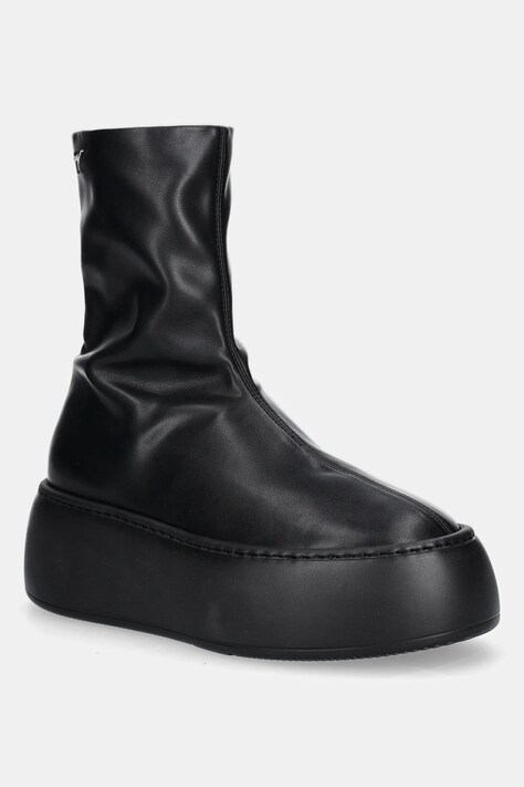 Giuseppe Zanotti botki Alma kolor czarny na platformie RW40036.002