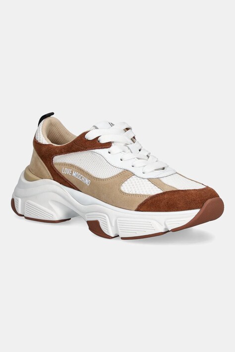 Love Moschino sneakers donna colore bianco JA15246G1NIQF10B