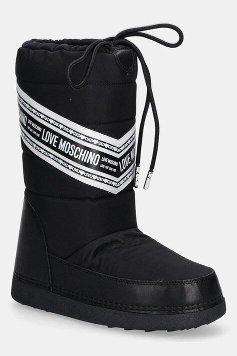 Love Moschino śniegowce kolor czarny JA24162G1NISB000