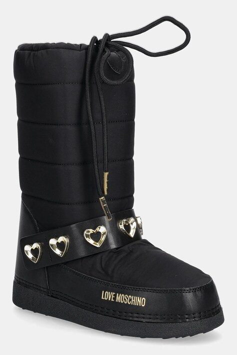 Love Moschino śniegowce kolor czarny JA24192G1NISD00B