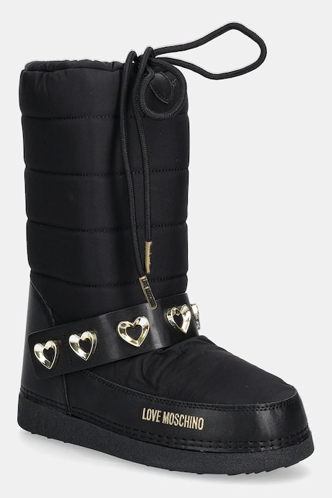 Love Moschino cizme de iarnă culoarea negru, JA24192G1NISD00B