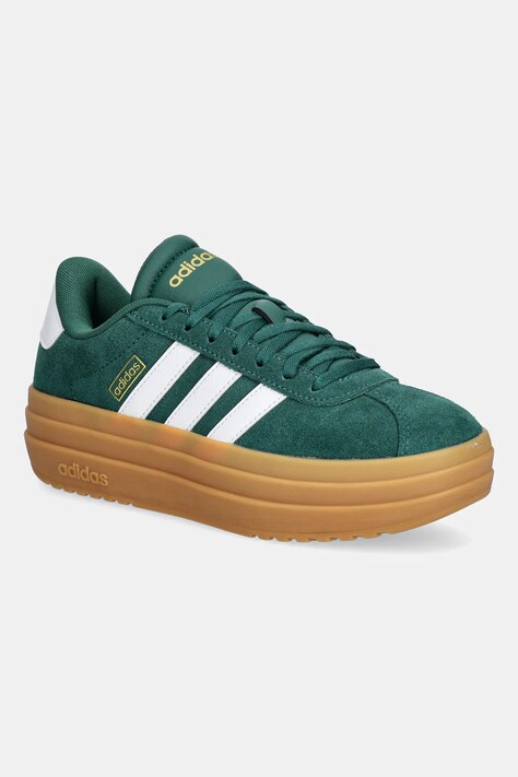 adidas sneakersy Vl Court Bold damskie kolor zielony JP6917