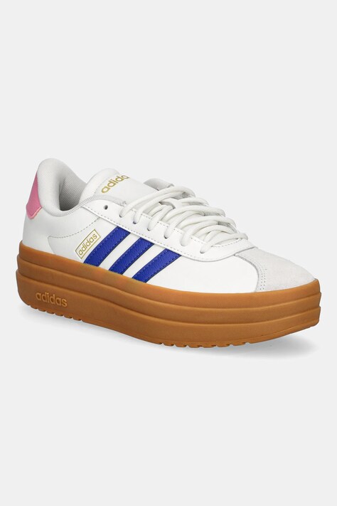 adidas sneakersy VL Court Bold damskie kolor biały JQ5643