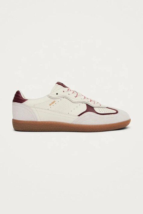 Alohas sneakersy zamszowe S100709-07 damskie kolor biały S100709-07