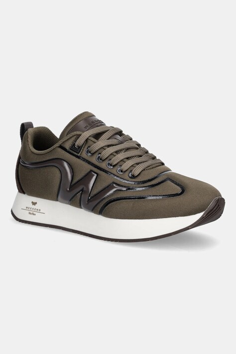 Weekend Max Mara sneakersy Rarohf damskie kolor zielony 2525766034600
