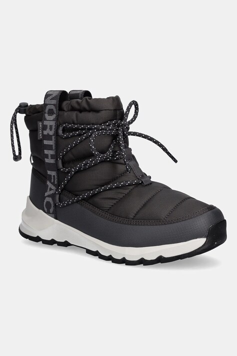 Sněhule The North Face Thermoball Lace Up šedá barva, NF0A5LWDCIH1