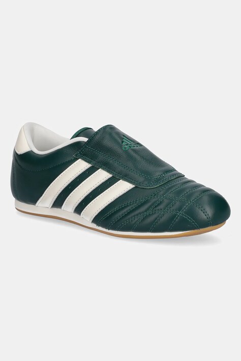 adidas Originals sneakersy skórzane Adidas Taekwondo W damskie kolor zielony JS4526