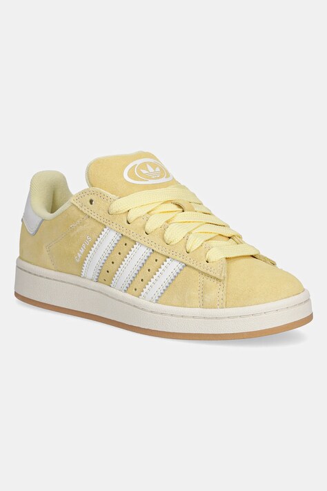 adidas Originals sneakersy zamszowe Campus 00S W damskie kolor żółty JQ5754