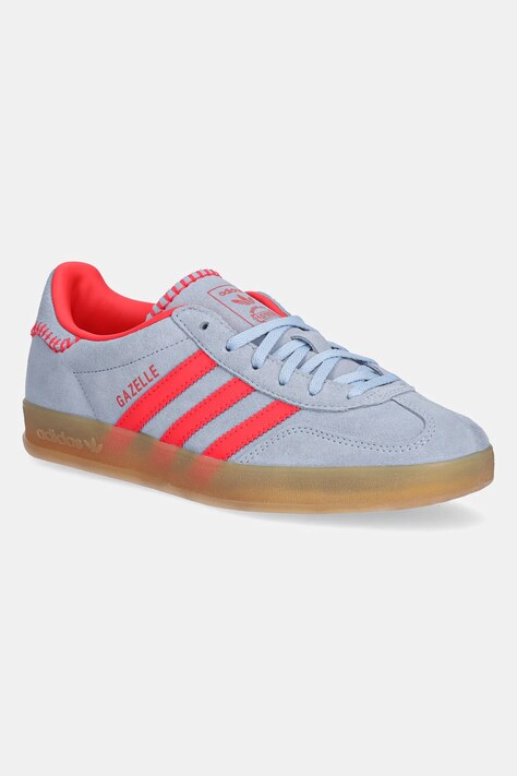 adidas Originals sneakersy zamszowe Gazelle Indoor W damskie kolor niebieski JS1404
