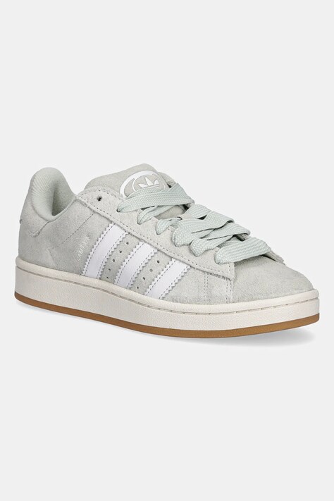 adidas Originals sneakersy zamszowe Campus 00S damskie kolor zielony JQ8348