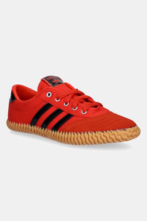 adidas Originals sneakersy Volley Plimsole W damskie kolor czerwony JR5753