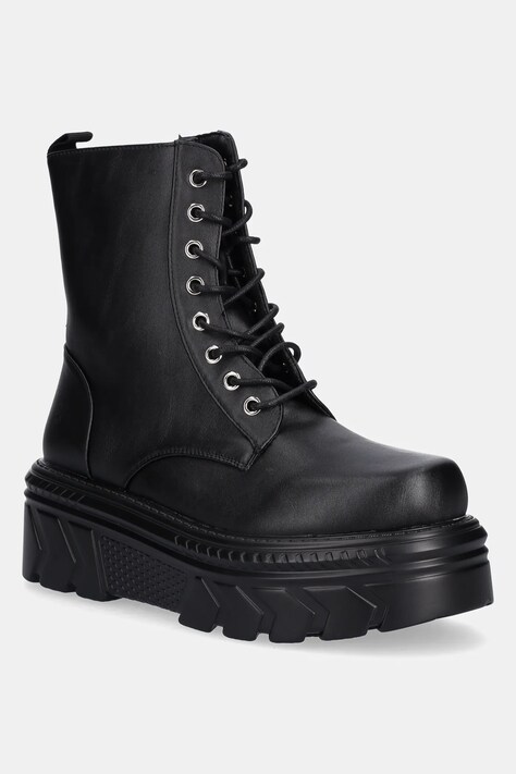 Koi Footwear botki TALWAR CHUNKY damskie kolor czarny na platformie TALWAR CHUNKY