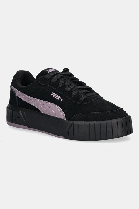 Puma sneakers din piele intoarsă Carina Mia SD culoarea negru, 402638