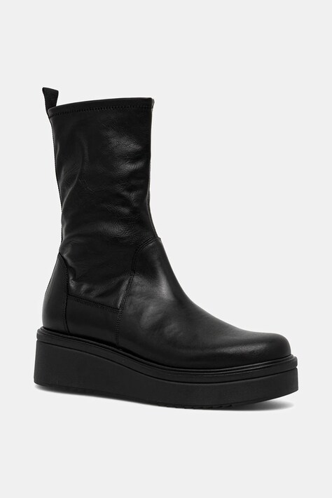 Черевики Vagabond Shoemakers TARA колір чорний на платформі 6046-002-20