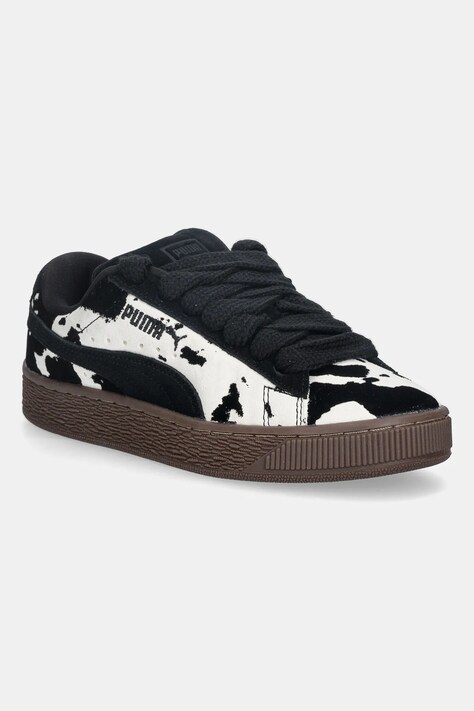Puma sneakersy zamszowe Suede XL Wild Instinct Wns damskie kolor czarny 403253