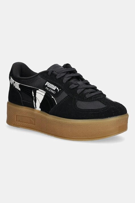 Puma sneakersy Palermo Elevata Wild Instinct Wns damskie kolor czarny 403345