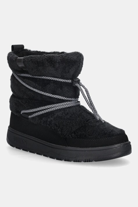 Puma śniegowce Snowbae Suede Wns kolor czarny 402175