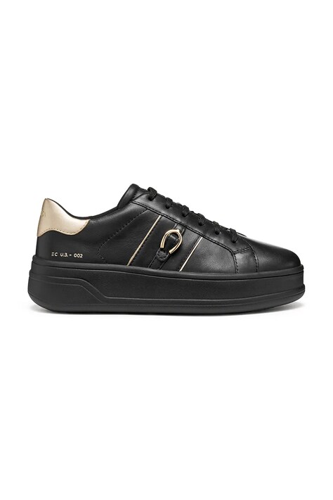 Geox sneakersy skórzane D SPHERICA ECUB-2 damskie kolor czarny D56WVB 085Y2 C9258