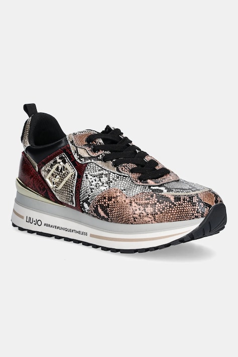 Liu Jo sneakersy LIU JO MAXI WONDER 01 damskie kolor czerwony BF5009EX00500373
