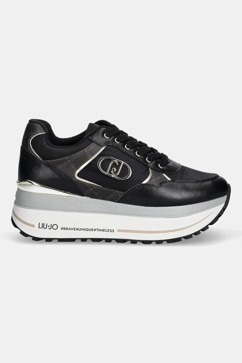 Liu Jo sneakers LIU JO MAXI WONDER PLUS 01 donna colore nero BF5011PX77622222