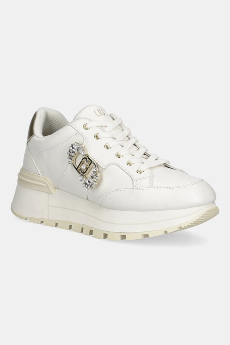 Liu Jo sneakers AMAZING 41 culoarea bej, BF5043PX026S1874